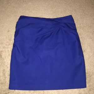 Blue skirt